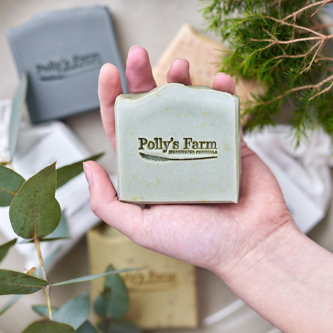Blue Gum & Desert Lime Soap-Bar Soap-Polly's Farm-Pollys Farm