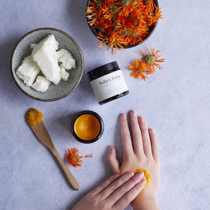 Organic Calendula & Shea Butter Skin Salve-Skin Salves-Polly's Farm-Pollys Farm
