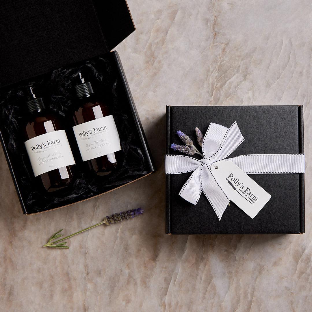 Organic Hand & Body Wash Combo Gift Pack-Gift Packs-Polly's Farm-Pollys Farm