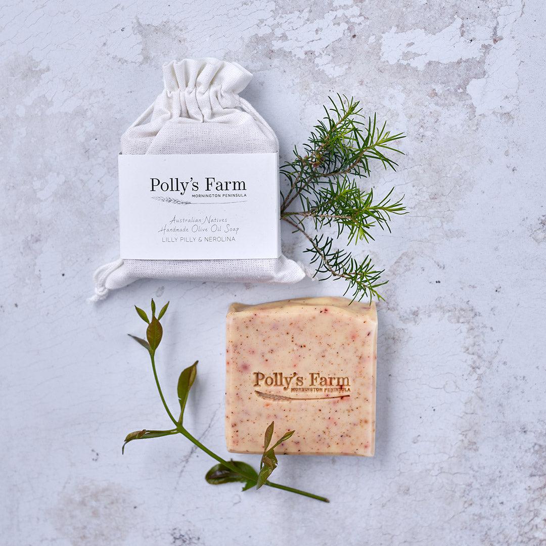 Lilly Pilly & Nerolina Soap-Bar Soap-Polly's Farm-Packaged $15.50-Pollys Farm