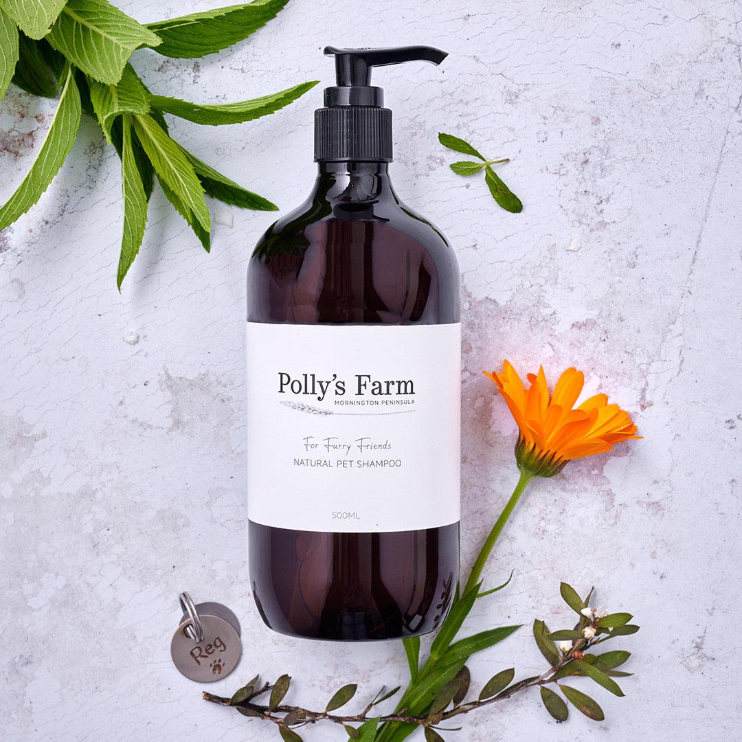 Natural Pet Shampoo-Pet Soap-Polly's Farm-Pollys Farm