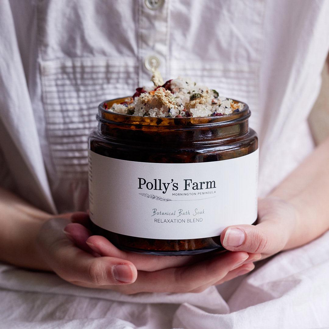 Botanical Bath Soak - Relaxation Blend-Bath Soak-Polly's Farm-Pollys Farm