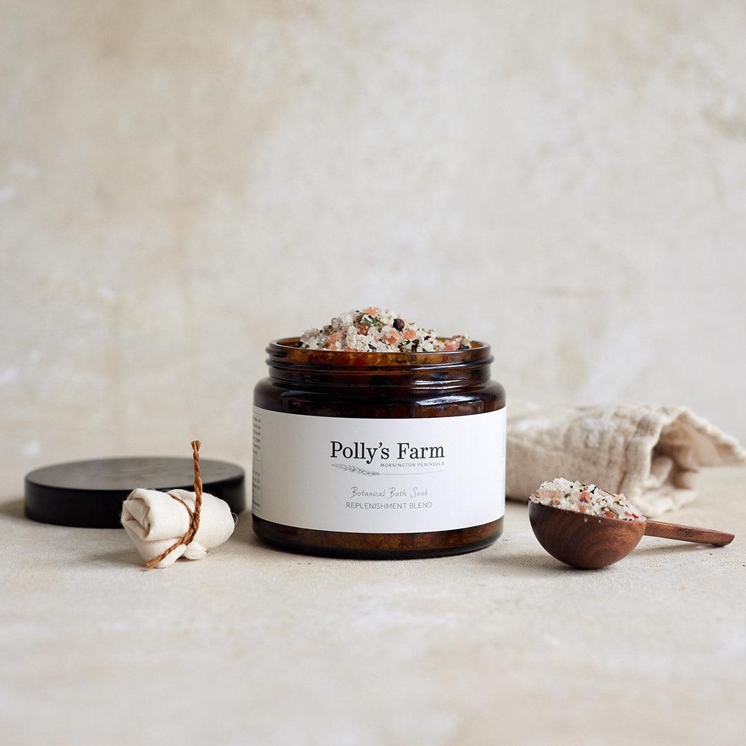 Botanical Bath Soak - Replenishment Blend-Bath Soak-Polly's Farm-Pollys Farm