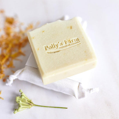 Calendula, Lemon Myrtle & Australian Sweet Orange Soap-Bar Soap-Polly's Farm-Pollys Farm