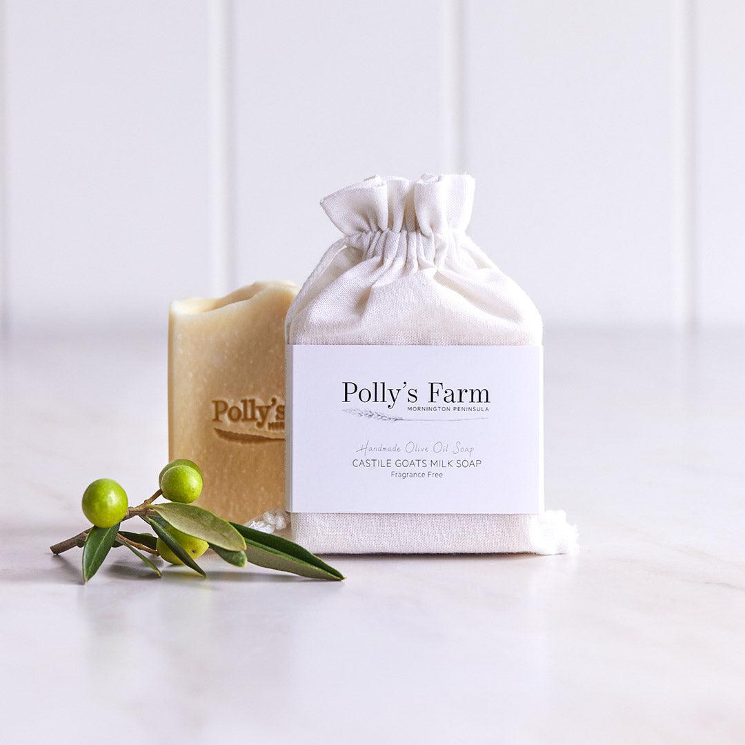 Castile Goats Milk Soap-Bar Soap-Polly's Farm-Pollys Farm